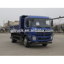 Shacman marca 4X2 drive dump truck para 10-20 metros cúbicos